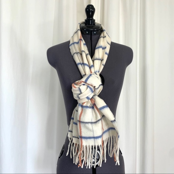 Barbour Red White Blue Scarf - Picture 2 of 4